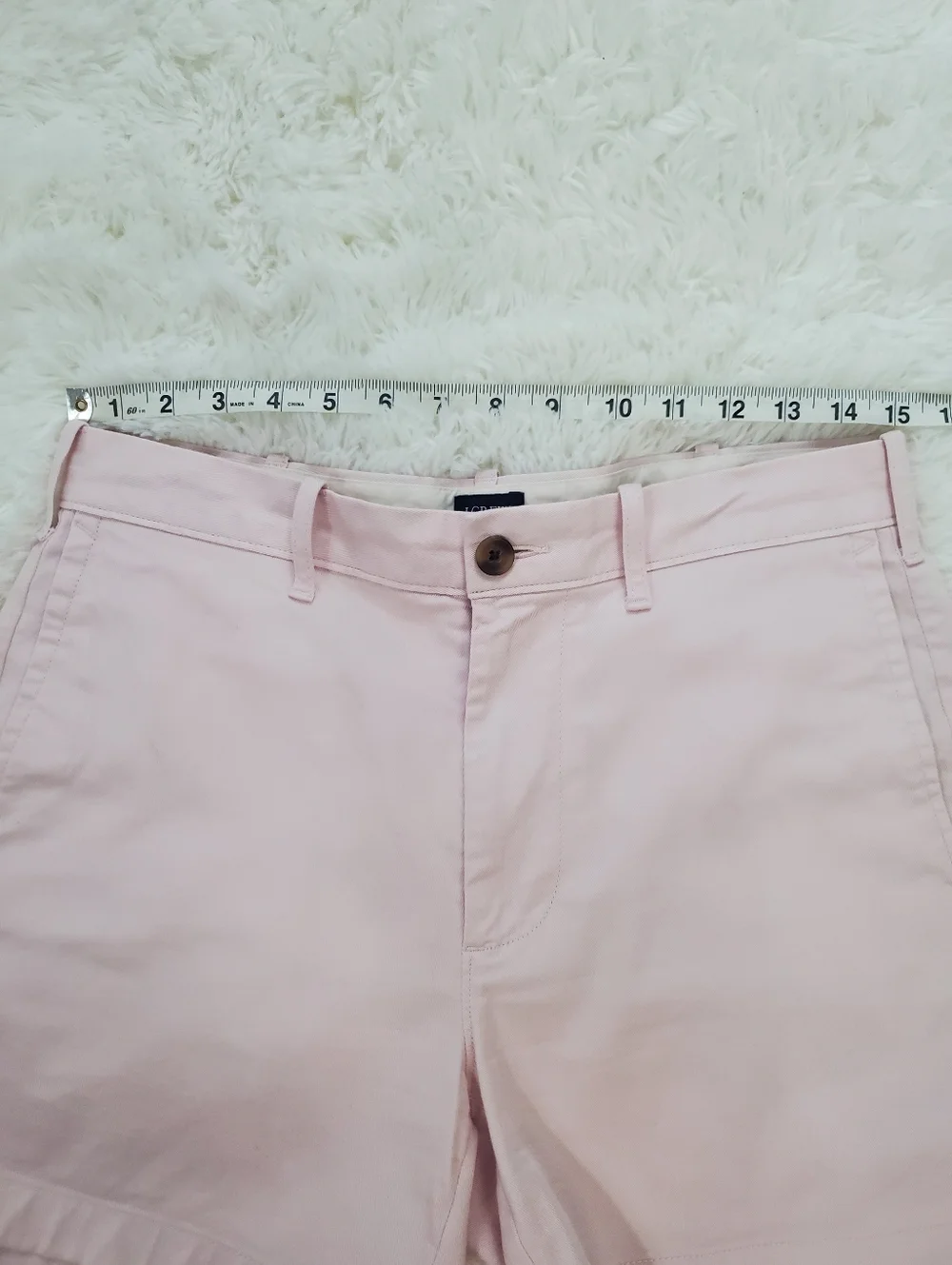 J. Crew Waist Size 30 Pink Shorts With Front And Back Pockets